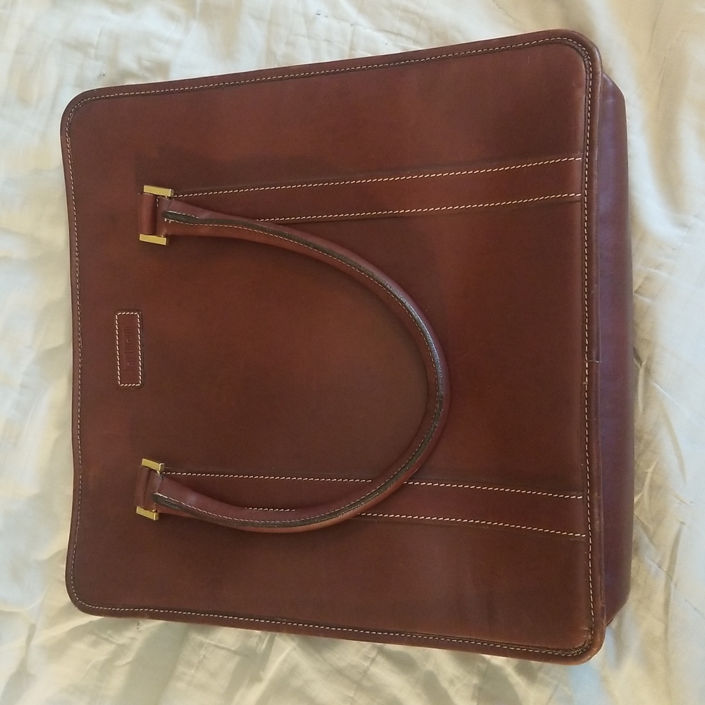 Hartmann Genuine Leather Tote Bag